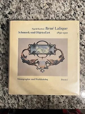 Buy Rene Lalique : Schmuck Und Objets D'Art, 1890-1910 By Sigrid Barten (Hardcover) • 193.99£