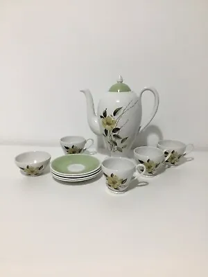 Buy Myotts ‘Coleen’ China Lyke Ware, 10 Piece Vintage Floral Tea/Coffee Set  • 19.99£