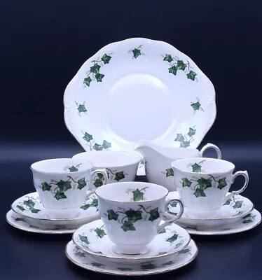 Buy Colclough 'Ivy Leaf' Tea Set For 3 People • 49.90£