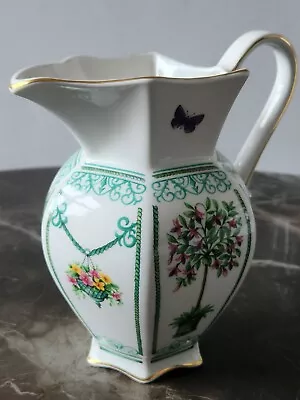 Buy Aynsley Victorian Garden Vintage Jug / Pitcher / Vase Made In England Bone China • 19.99£