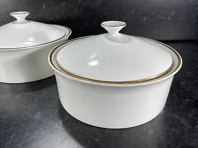 Buy Royal Tuscan Sovereign. 2 X Large Lidded Serving Vegetable Dishes • 24.99£