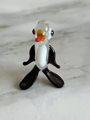 Buy Vintage Miniature Glass Penguin  • 15£
