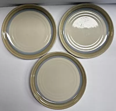 Buy Set Of 3 Noritake Painted Desert Stoneware Salad Plates 8.25” 8603 • 25.62£