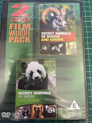 Buy Secret Animals Of Russia Europe India China Wildlife Pack DVD New And Sealed • 8.99£
