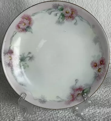 Buy Antique Thomas Sevres Signed Plate Gorgeous Pink Daisies C1908-1911 Great Cond. • 84.21£