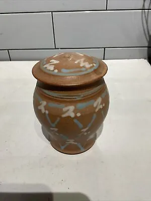 Buy Vintage Wetheriggs Studio Pottery  Lidded Jar 13cm Tall • 15£