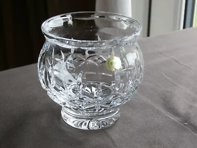 Buy Tyrone Crystal 3.5  Flared Bowl  - Stamped - Ex Cond • 5.99£