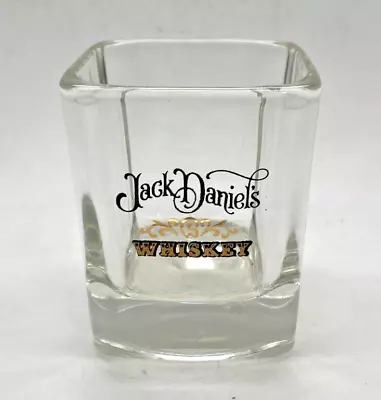 Buy Jack Daniels Square Cut Whiskey Glass - Pub Bar Whisky Tumbler • 13.99£