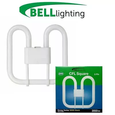 Buy Bell 2D Energy Saving Compact Fluorescent Lamp DD Bulb - 16w/ 28w/ 38w 2 / 4 PIN • 5.29£