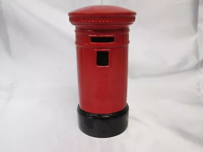 Buy Honiton England Pottery Red/Black Post Box, Piggy Bank 20 Cm H. • 5£