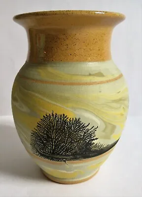 Buy Vintage Hand Painted Boscastle Pottery 6  Vase  • 11.99£