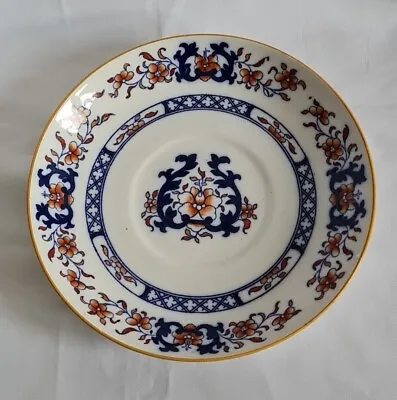 Buy Antique Minton Blue Flow Lyre Pattern Bowl 9  Circa 1900  • 15.99£