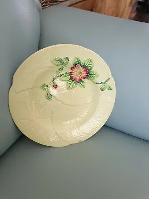 Buy Vintage Carlton Ware Small Plate Green Blossom Leaf Design - Hand Painted • 6.50£
