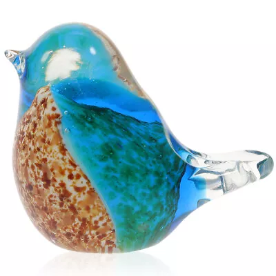Buy IMIKEYA Crystal Bird Figurine Collectible Glass Animal Desk Ornament Gift • 19.38£