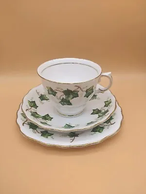 Buy Colclough Ivy Leaf Trio Cup Saucer Side Plate • 6.95£