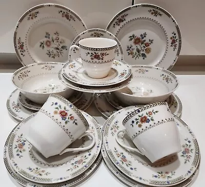 Buy Vintage Royal Doulton  Kingswood  Bone China 3 Teacups T.C.1115 • 18£