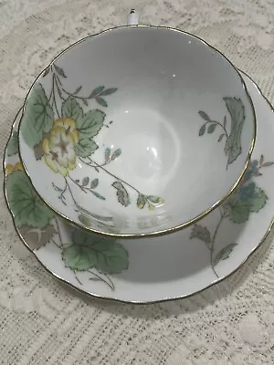 Buy Plant Tuscan China Made In England Flowers Gold Trim RARE C6077 • 15.17£