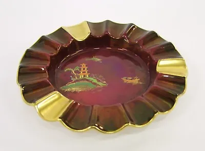 Buy Carlton Ware 'Rouge Royale' - Art Deco Ashtray - Made In England. • 38£