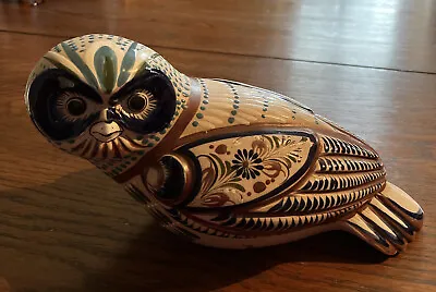 Buy Vintage Mexican Folk Art Pottery Owl. Signed Mateos • 49.99£