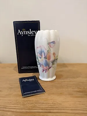 Buy Aynsley Sweetheart Deco Vase Sweetpea Country Cottage Core Style  • 10£