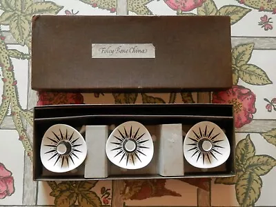 Buy Old Foley Candleholders Hazel Thompston  Voodoo   Patern Boxed • 9.99£
