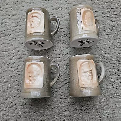 Buy Hornsea Pottery Miniature Dickens Tankards, Set Of 4 In Brown • 7£