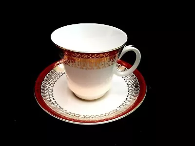 Buy Royal Grafton Fine Bone China Majestic Cup Saucer Collectible Gildet England • 15£