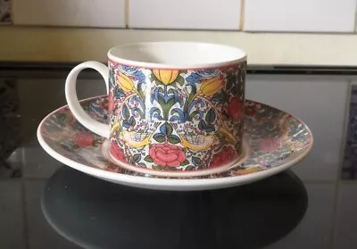 Buy Dunoon Fine Bone China William Morris Adapted Rose Cup And Saucer • 8.50£