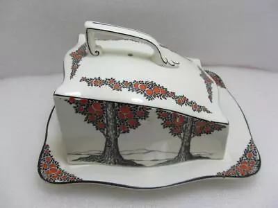 Buy Crown Ducal Orange Tree Large Size Lidded Cheese Dish • 24.99£