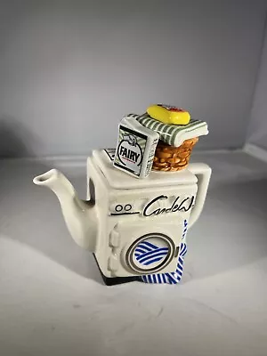 Buy Vintage Made In England Paul Cardew Mini Washing Machine Teapot A2 • 46.99£