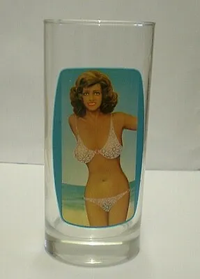 Buy Vintage 1970's Peek-A-Boo Drinking Glass Tumbler  • 28£