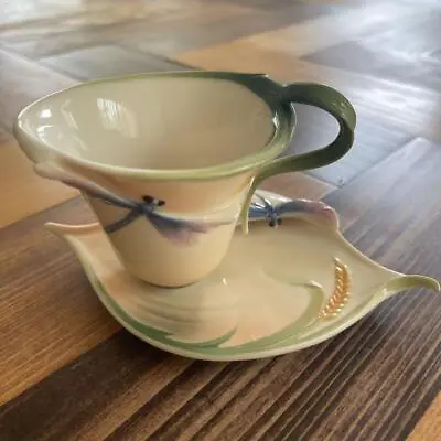 Buy FRANZ Cup & Saucer Dragonfly 3 • 127.55£