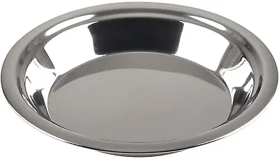 Buy Lindy'S - 5M871 Lindy'S Stainless Steel 9 Inch Pie Pan, Silver • 20.19£