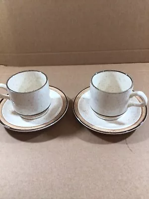 Buy 2x Vintage Retro Carrigaline Cup And Saucer Set • 10£