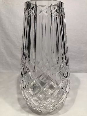 Buy ANTIQUE WATERFORD CRYSTAL VASE MADE IN IRELAND 9 IN. Read Description  ￼ • 47.36£