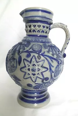 Buy Antique Salt Glaze Westerwald German Jug/Vase • 50£