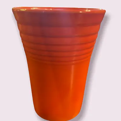 Buy Fiesta Ware Water Tumbler Glass In Red Vintage • 33.69£