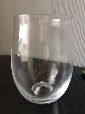 Buy Dartington Crystal Drink Whisky Glass Clear Tumbler Stemless Wine Glassware450ml • 10£