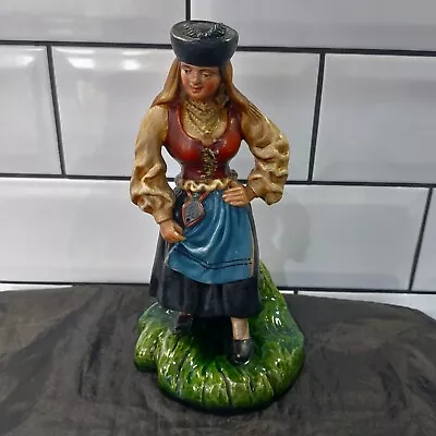 Buy Antique Jose Alves Cunha Figurine Of Russian Peasant Lady 19th-Century AF • 34.99£