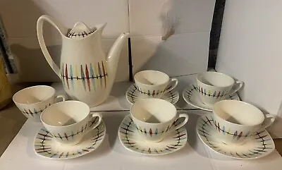 Buy Midwinter Pottery Stylecraft Cherokee Tea Set (see Description) • 90£