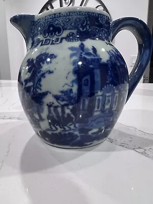 Buy Vintage Victoria Ware Ironstone Art Pottery Small Pitcher Flow Blue Style 5  • 31.49£