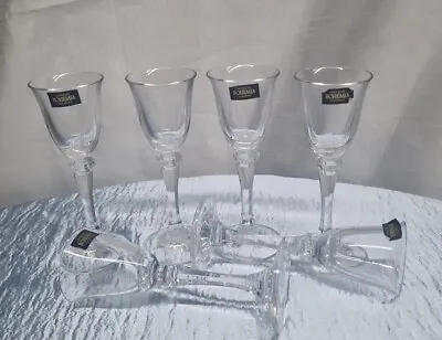 Buy Set Of 6 Vintage Bohemian Exquisite Cut Crystalite Sherry Port Liqueur Glasses • 19.99£