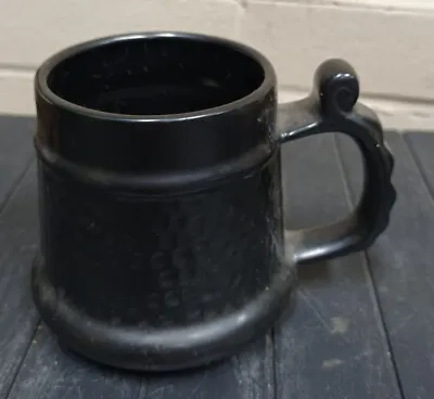 Buy Vintage Prinknash Abbey Black Pottery Beer Mug/Tankard • 12.75£