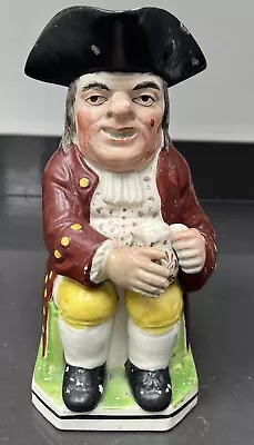 Buy 19th Century Traditional Staffordshire Pottery Toby Jug 25cm/12in Tall 1.27kg • 19£