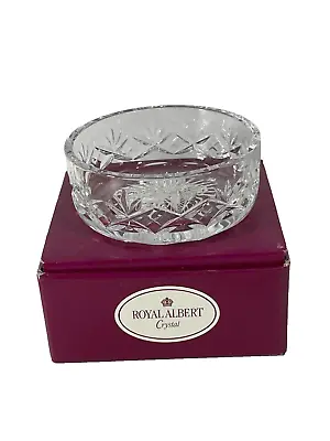Buy Royal Albert Crystal Victoria Bowl, Boxed, Glassware, Vintage • 10.65£