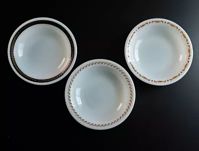 Buy 3 Pyrex Tableware Fruit Dessert Dish Bowl Vintage Milk Glass • 14.18£