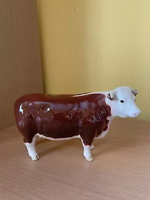 Buy Vintage Beswick Hereford Cow Champion Of Champions Figure • 39.99£