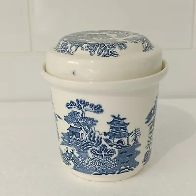Buy Mason's 'Willow' Pattern Ringtons Lidded GINGER Jar / Pot • 9.99£