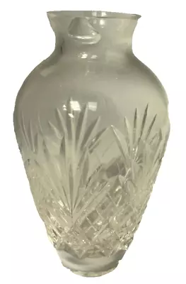 Buy Vintage, Royal Doulton, 24% Led Crystal, Clear, Glass Vase #MCB • 4.99£