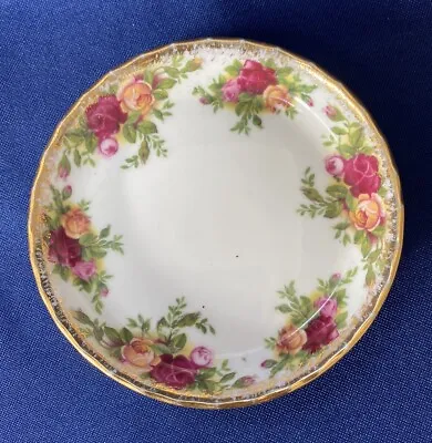 Buy Vintage Royal Albert Old Country Roses Small Butter Pat Dish 9cm • 4.99£